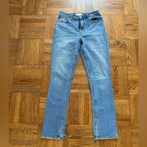 Abercrombie Curve Love High Waisted Jeans with Slits